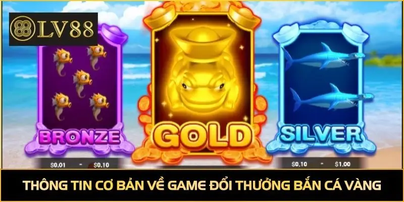 Thông tin cơ bản về game đổi thưởng bắn cá vàng